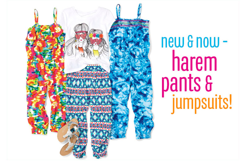 Girl | New and Now - Harem Pants and Jumpsuits