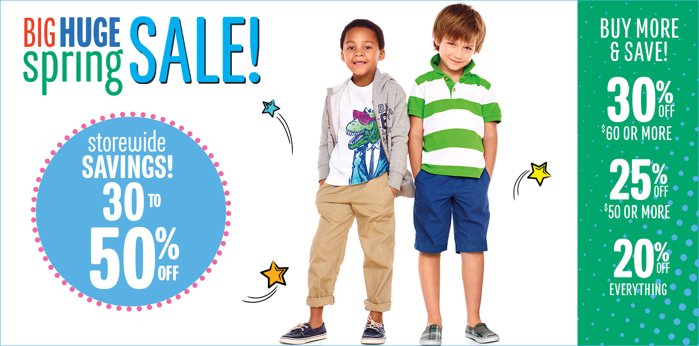 Big Huge Spring Sale!