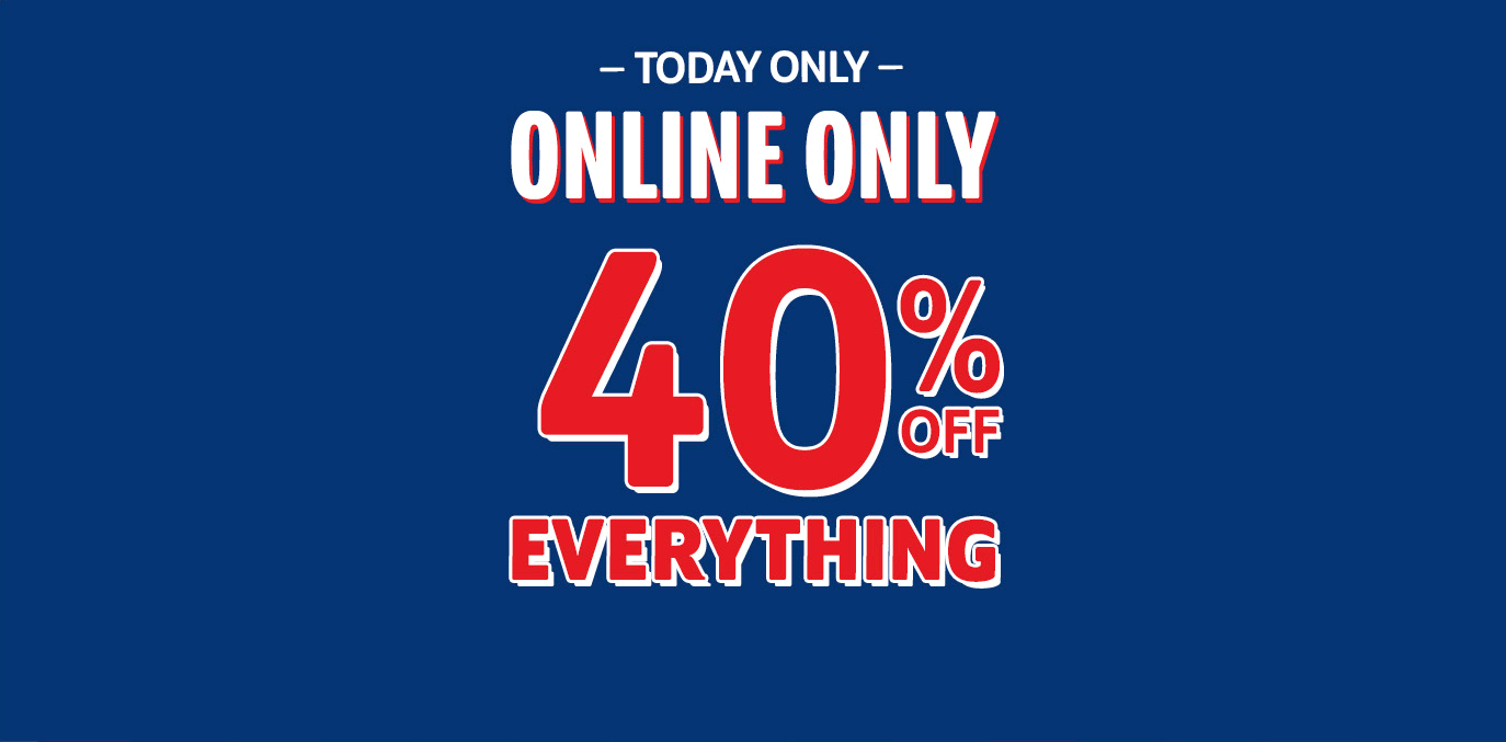 40% Off Everything