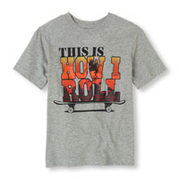 How I Roll Graphic Tee How I Roll Graphic Tee