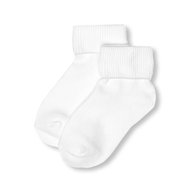 Girls Basic Turncuff Socks