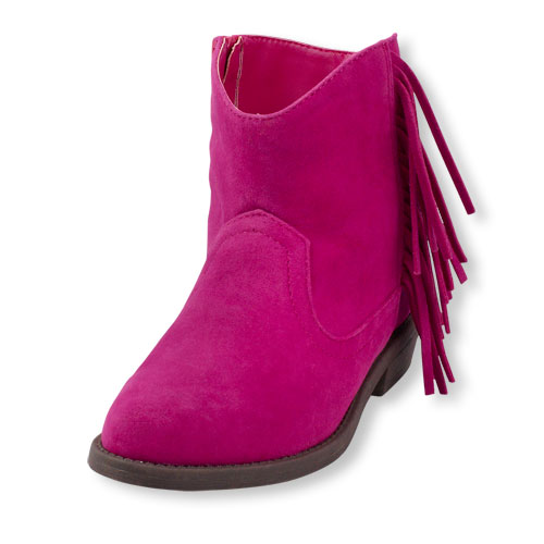 fringe bootie