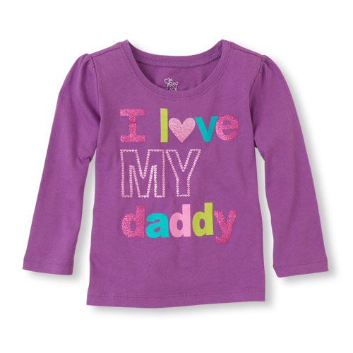 love my daddy graphic tee