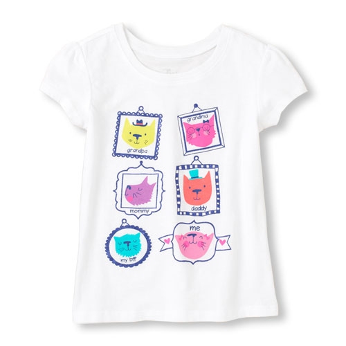 Cat Family Graphic Tee