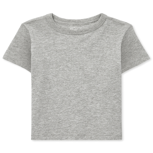 s Baby And Toddler Boys Uniform Basic Layering Tee - Gray T-Shirt - The Children's Place
s Baby And Toddler Boys Uniform Basic Layering Tee - Gray T-Shirt - The Children's Place