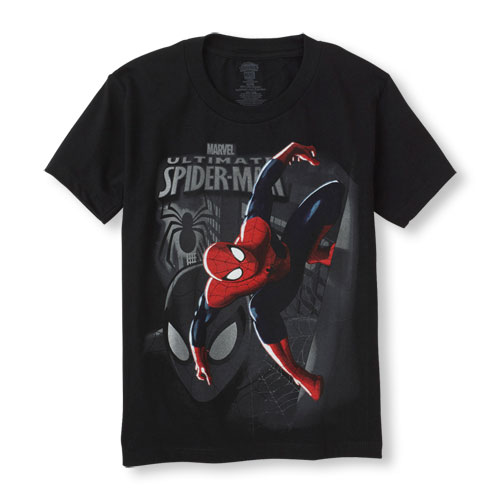 Short Sleeve Spider-Man Graphic Tee