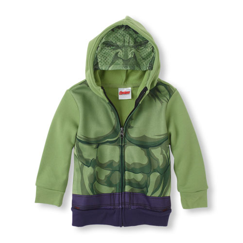 The Incredible Hulk Mask Full-Zip Hoodie