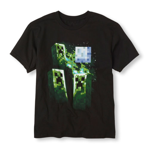 Minecraft Blocks Graphic Tee