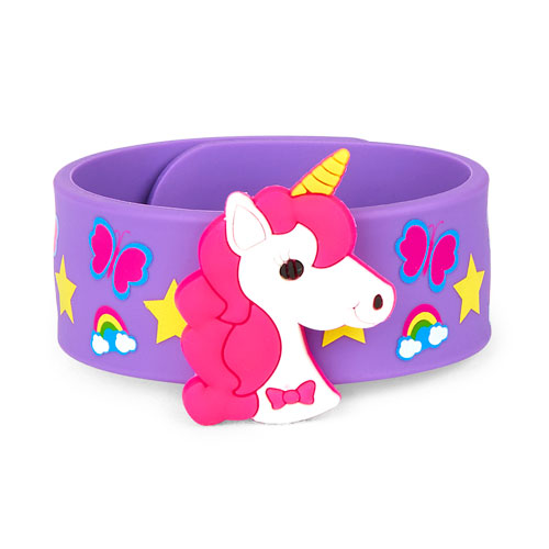 unicorn plush slap bracelet
