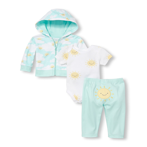 s Unisex Baby Sunny Family 3-Piece Take Me Home Set - Green - The Children's Place
s Unisex Baby Sunny Family 3-Piece Take Me Home Set - Green - The Children's Place