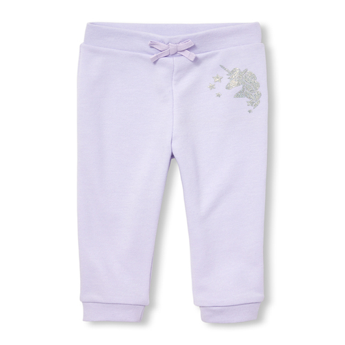 Baby Girls Baby And Toddler Active Glitter French Terry Jogger Pants - Purple - The Children's Place
Baby Girls Baby And Toddler Active Glitter French Terry Jogger Pants - Purple - The Children's Place