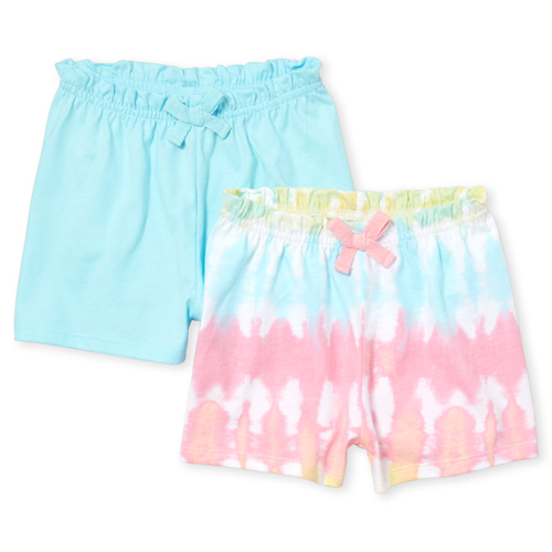 Newborn Baby Tie Dye Paperbag Waist Shorts 2-Pack - Blue - The Children's Place
Newborn Baby Tie Dye Paperbag Waist Shorts 2-Pack - Blue - The Children's Place