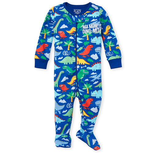 s Baby And Toddler Boys Mom Dino Snug Fit Cotton One Piece Pajamas - Blue - The Children's Place
s Baby And Toddler Boys Mom Dino Snug Fit Cotton One Piece Pajamas - Blue - The Children's Place