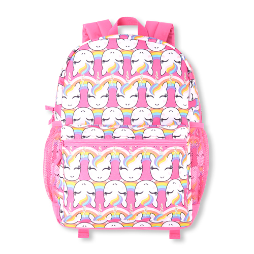 Girls Rainbow Unicorn Backpack - Pink - The Children's Place