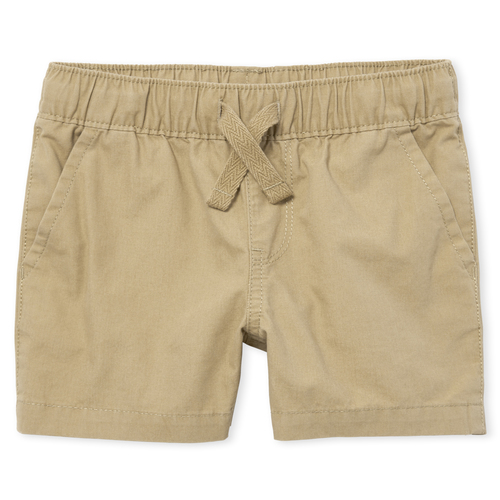 s Baby And Toddler Boys Pull On Jogger Shorts - Tan - The Children's Place