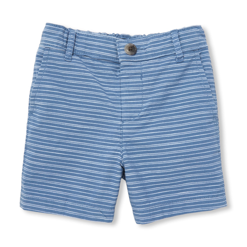 Newborn Baby And Toddler Boys Striped Chino Shorts - Blue - The Children's Place
Newborn Baby And Toddler Boys Striped Chino Shorts - Blue - The Children's Place
