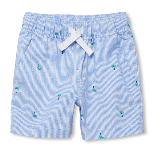 Newborn Baby And Toddler Boys Palm Striped Pull On Jogger Shorts - Blue - The Children's Place
Newborn Baby And Toddler Boys Palm Striped Pull On Jogger Shorts - Blue - The Children's Place