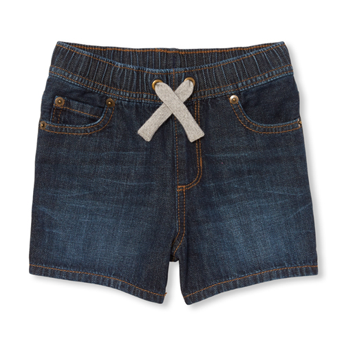 Newborn Baby And Toddler Boys Pull On Denim Shorts - The Children's Place