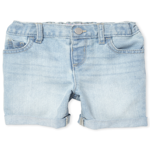 Newborn Baby And Toddler Roll Cuff Denim Skimmer Shorts - The Children's Place
Newborn Baby And Toddler Roll Cuff Denim Skimmer Shorts - The Children's Place
