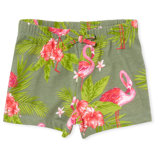 Newborn Baby And Toddler Matchables Print Shorts - Green - The Children's Place
Newborn Baby And Toddler Matchables Print Shorts - Green - The Children's Place