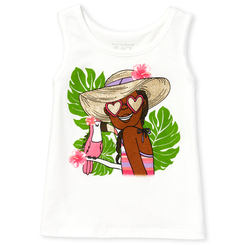 s Baby And Toddler Matchables Glitter Graphic Tank Top - White - The Children's Place
s Baby And Toddler Matchables Glitter Graphic Tank Top - White - The Children's Place