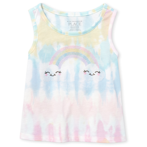 s Baby And Toddler Embellished Tie Dye Tank Top - Blue - The Children's Place
s Baby And Toddler Embellished Tie Dye Tank Top - Blue - The Children's Place