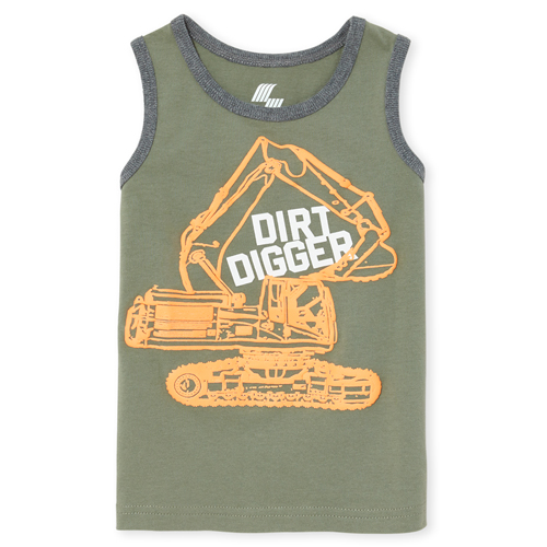 s Baby And Toddler Boys Mix And Match Puff Print Dirt Digger Tank Top - Green - The Children's Place
s Baby And Toddler Boys Mix And Match Puff Print Dirt Digger Tank Top - Green - The Children's Place