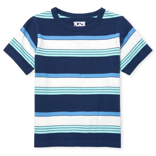s Baby And Toddler Boys Matchables Short Sleeve Striped Top - Blue - The Children's Place
s Baby And Toddler Boys Matchables Short Sleeve Striped Top - Blue - The Children's Place