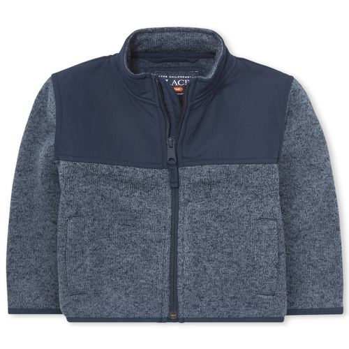 s Baby And Toddler Boys Uniform Sweater Fleece Trail Jacket - Blue - The Children's Place
s Baby And Toddler Boys Uniform Sweater Fleece Trail Jacket - Blue - The Children's Place