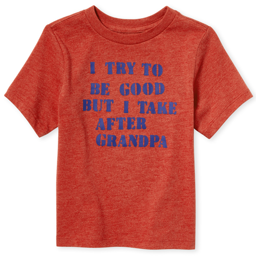 s Baby And Toddler Boys Grandpa Graphic Tee - Red T-Shirt - The Children's Place
s Baby And Toddler Boys Grandpa Graphic Tee - Red T-Shirt - The Children's Place