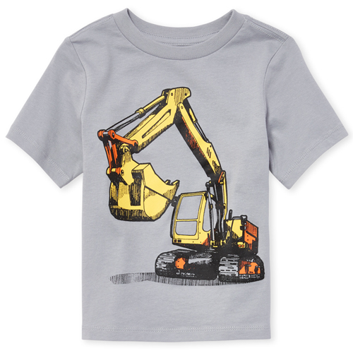 s Baby And Toddler Boys Construction Graphic Tee - Gray T-Shirt - The Children's Place
s Baby And Toddler Boys Construction Graphic Tee - Gray T-Shirt - The Children's Place