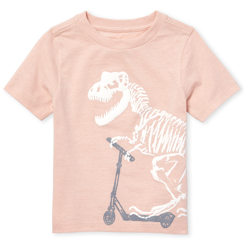 s Baby And Toddler Boys Puff Print Dino Graphic Tee - Pink T-Shirt - The Children's Place
s Baby And Toddler Boys Puff Print Dino Graphic Tee - Pink T-Shirt - The Children's Place