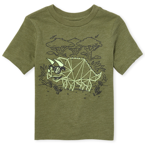 s Baby And Toddler Boys Dino Graphic Tee - Green T-Shirt - The Children's Place
s Baby And Toddler Boys Dino Graphic Tee - Green T-Shirt - The Children's Place