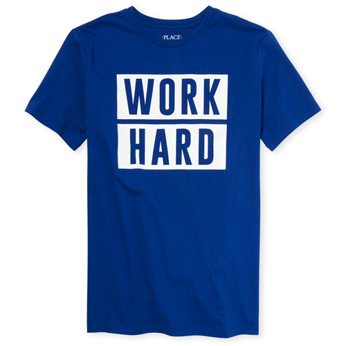 s Mens Dad And Me Work Hard Matching Graphic Tee - Blue T-Shirt - The Children's Place
s Mens Dad And Me Work Hard Matching Graphic Tee - Blue T-Shirt - The Children's Place