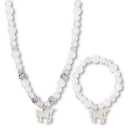 Girls Unicorn Beaded Necklace And Bracelet Set - Multi - The Children's Place
Girls Unicorn Beaded Necklace And Bracelet Set - Multi - The Children's Place