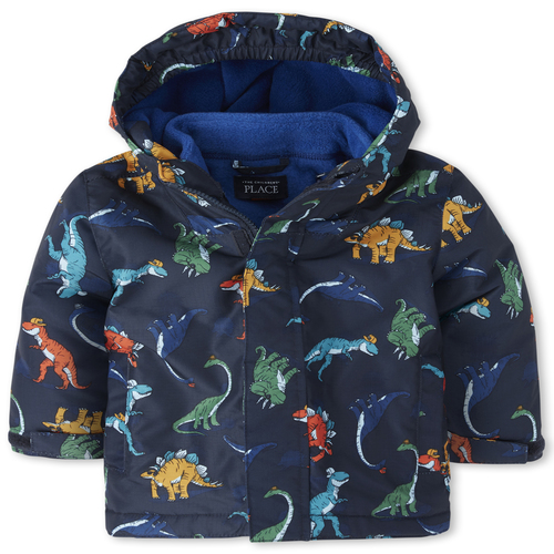 s Toddler Boys Print 3 In 1 Jacket - Blue - The Children's Place