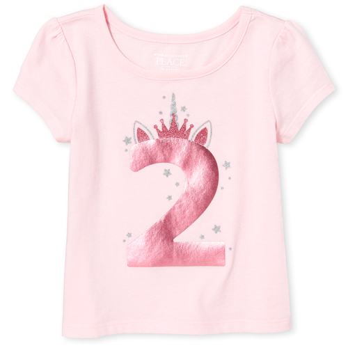 s Baby And Toddler Embellished Birthday Unicorn Top - Pink - The Children's Place
s Baby And Toddler Embellished Birthday Unicorn Top - Pink - The Children's Place