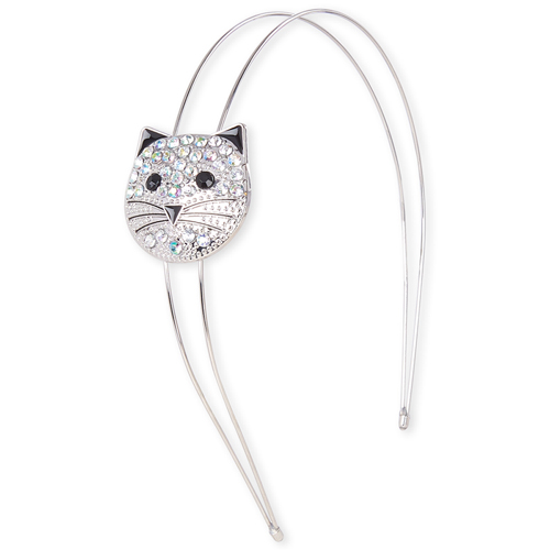 Girls Rhinestud Cat Double Band Metal Headband - Metallic - The Children's Place
Girls Rhinestud Cat Double Band Metal Headband - Metallic - The Children's Place