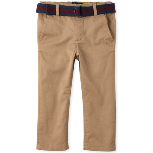 s Baby And Toddler Boys Belted Stretch Chino Pants - Brown - The Children's Place
s Baby And Toddler Boys Belted Stretch Chino Pants - Brown - The Children's Place