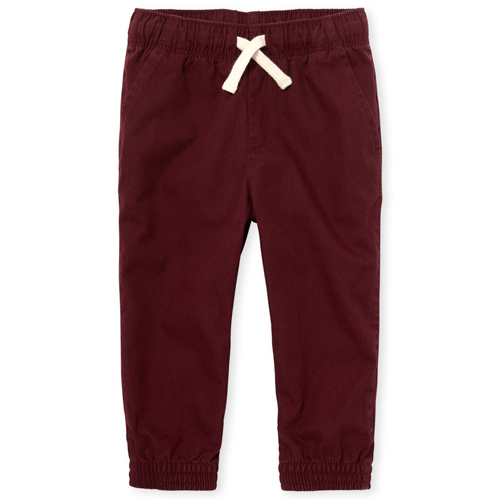 s Baby And Toddler Boys Pull On Jogger Pants - Red - The Children's Place
