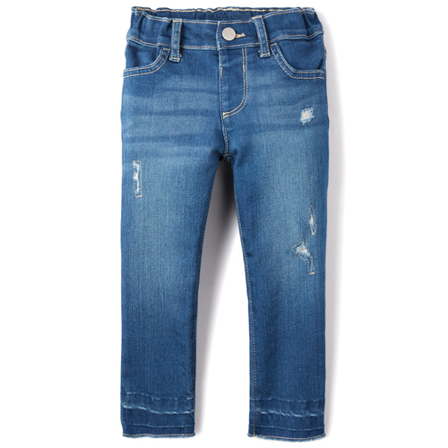 Newborn Baby And Toddler Distressed Denim Skinny Jeans - The Children's Place
Newborn Baby And Toddler Distressed Denim Skinny Jeans - The Children's Place