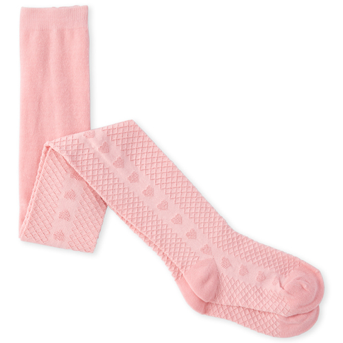 s Heart Pointelle Tights - Pink - The Children's Place