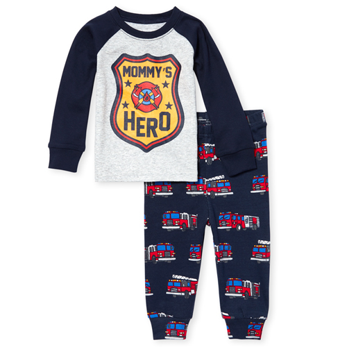 s Baby And Toddler Boys Fire Truck Snug Fit Cotton Pajamas - Gray - The Children's Place
s Baby And Toddler Boys Fire Truck Snug Fit Cotton Pajamas - Gray - The Children's Place