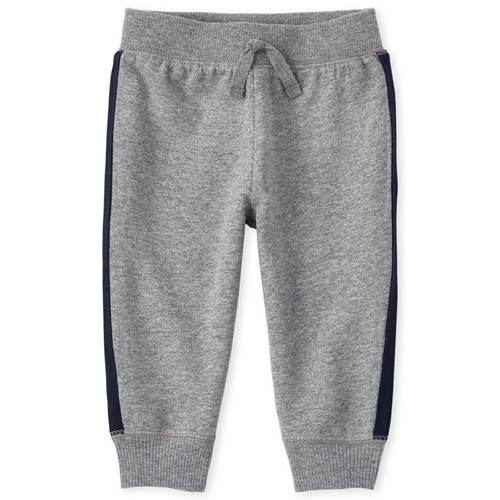 Newborn Baby Boys Side Stripe French Terry Jogger Pants - Gray - The Children's Place
Newborn Baby Boys Side Stripe French Terry Jogger Pants - Gray - The Children's Place