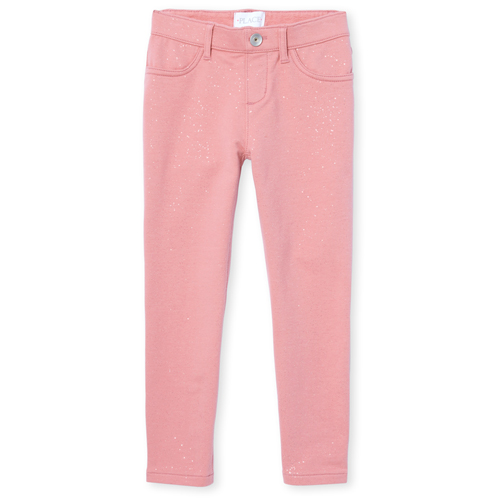 Girls Glitter French Terry Pull On Jeggings - Pink - The Children's Place
Girls Glitter French Terry Pull On Jeggings - Pink - The Children's Place