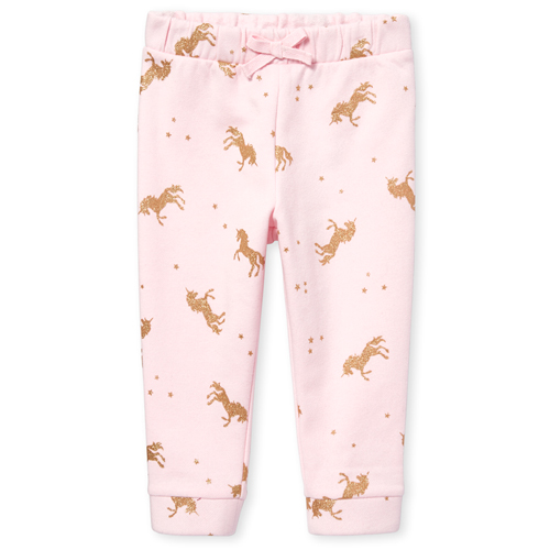 Baby Girls Baby And Toddler Active Unicorn Fleece Jogger Pants - Pink - The Children's Place
Baby Girls Baby And Toddler Active Unicorn Fleece Jogger Pants - Pink - The Children's Place