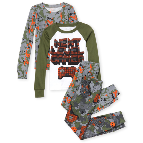 s Boys Video Game Snug Fit Cotton -Piece Pajamas - Green - The Children's Place
s Boys Video Game Snug Fit Cotton -Piece Pajamas - Green - The Children's Place