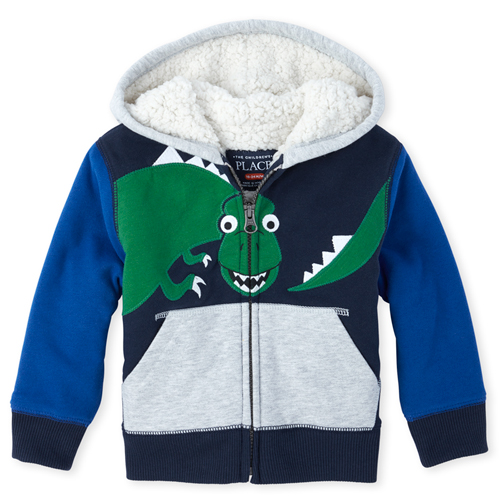 s Baby And Toddler Boys Tiny Dino Sherpa Fleece Zip Up Hoodie - Blue - The Children's Place
s Baby And Toddler Boys Tiny Dino Sherpa Fleece Zip Up Hoodie - Blue - The Children's Place