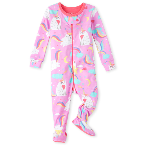 s Baby And Toddler Caticorn Snug Fit Cotton One Piece Pajamas - Pink - The Children's Place
s Baby And Toddler Caticorn Snug Fit Cotton One Piece Pajamas - Pink - The Children's Place