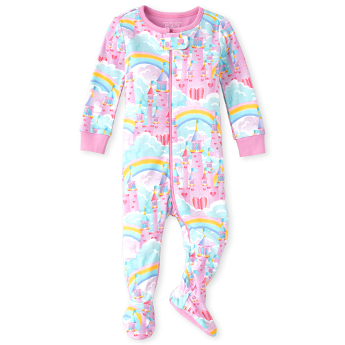 s Baby And Toddler Rainbow Castle Snug Fit Cotton One Piece Pajamas - Pink - The Children's Place
s Baby And Toddler Rainbow Castle Snug Fit Cotton One Piece Pajamas - Pink - The Children's Place